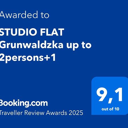 Studio Flat Grunwaldzka Up To 2Persons+1 Breslau Exterior foto